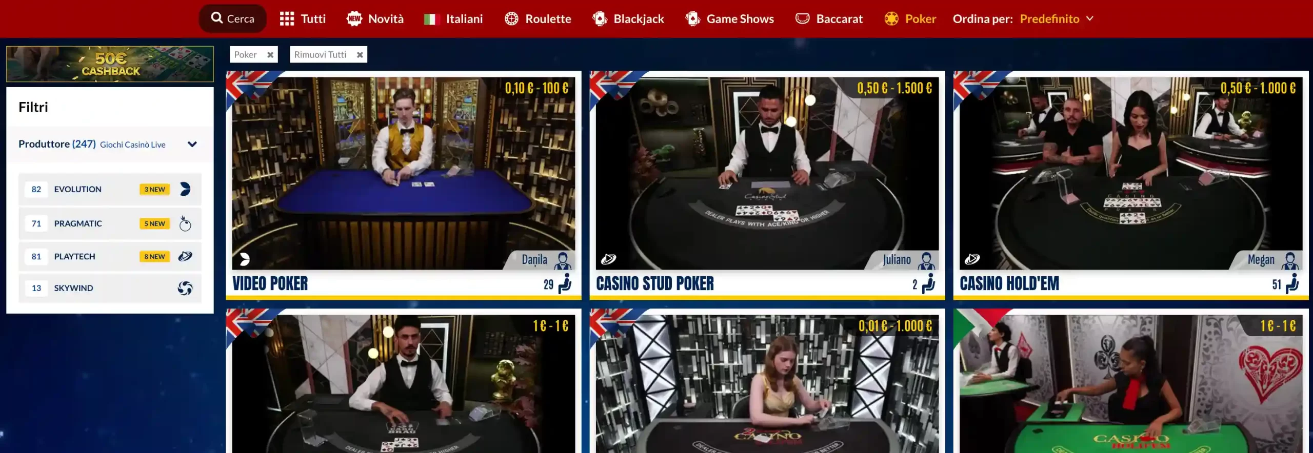 starvegas poker